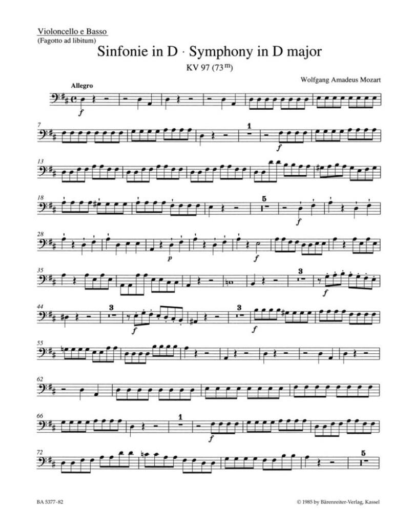 Symphony in D major No. 47